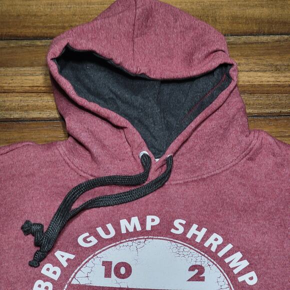 Bubba Gump Shrimp Co Kemah Boardwalk X Dr. Pepper LS Unisex Hoodie - Size Large - Picture 2 of 7
